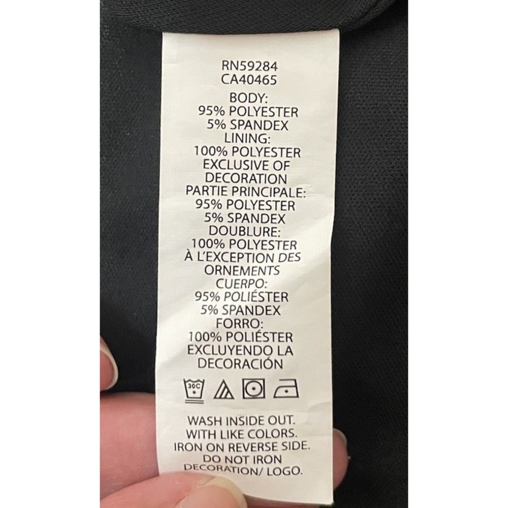 Y2K Mesh Floral Midi Skirt Black Sheer Overlay Stretch Small Cottagecore - Picture 7 of 7